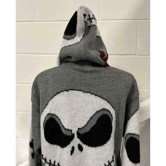 VTG Jack Skellington Nightmare Before Christmas Tejidos Ruminahui Wool Hoodie